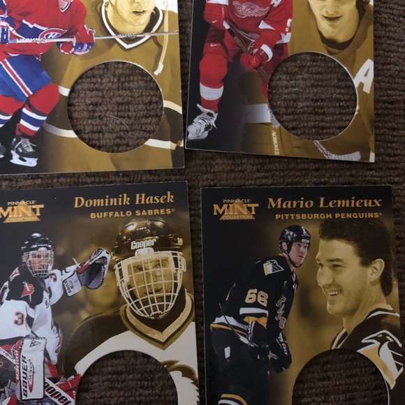 1997 Pinnacle "Mint Collection" Full set 30/30 Jagr Lemieux Messier Lindros NHL - Picture 5 of 8